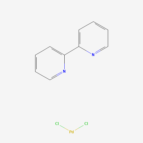 14871-92-2 DICHLORO(2,2'-BIPYRIDINE)PALLADIUM chemical structure