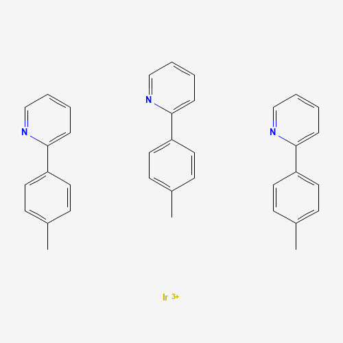 149005-33-4 Ir(Mppy)3 , Tris[2-(p-tolyl)pyridine]iridiuM(III) chemical structure