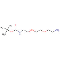 153086-78-3 N-Boc-3,6-dioxa-1,8-octanediamine chemical structure