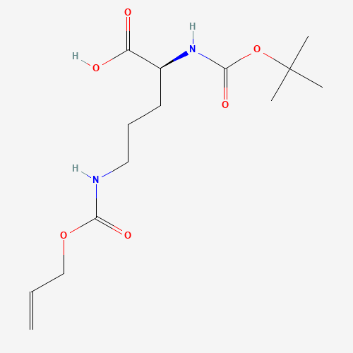 171820-74-9 Boc-Orn(Alloc)-OH chemical structure