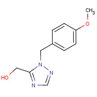 199014-14-7 (1-(4-Methoxybenzyl)-1H-1,2,4-triazol-5-yl)methanol chemical structure