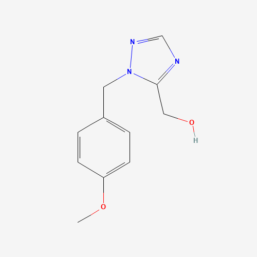 199014-14-7 (1-(4-Methoxybenzyl)-1H-1,2,4-triazol-5-yl)methanol chemical structure