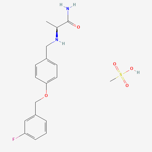 202825-46-5 Safinamide Mesylate chemical structure