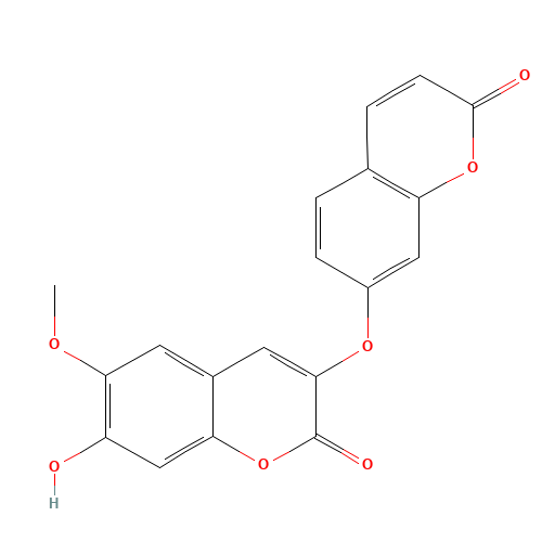 2034-69-7 Daphnoretin chemical structure