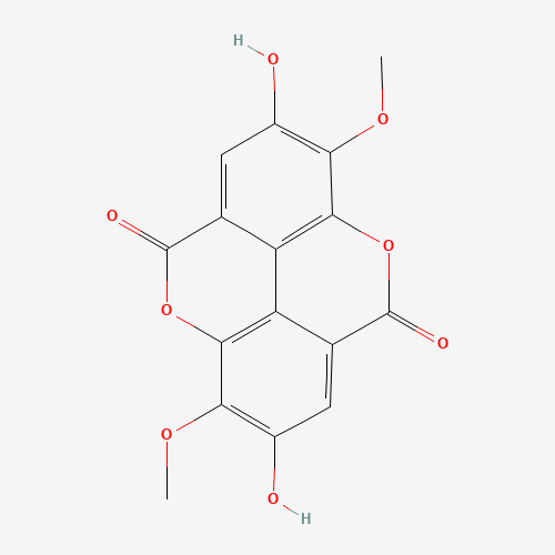 2239-88-5 3,8-Di-O-methylellagic acid chemical structure