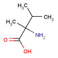 26287-62-7 2-Amino-2,3-dimethylbutanoic acid chemical structure