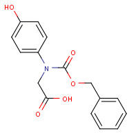 26787-75-7 (R)-(N-benzyloxycarbonyl)-p-hydroxyphenylglycine chemical structure