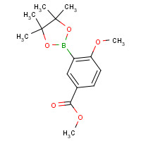 269410-10-8 2-Methoxy-5-methoxycarbonylphenylboronic acid, pinacol ester chemical structure