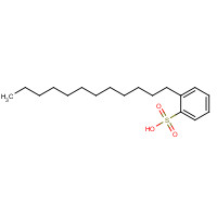 27176-87-0 2-DODECYLBENZENESULFONIC ACID chemical structure