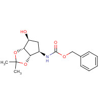 274693-53-7 Benzyl ((3aS,4R,6S,6aR)-6-hydroxy-2,2-dimethyltetrahydro-3aH-cyclopenta[d][1,3]dioxol-4-yl)carbamate chemical structure