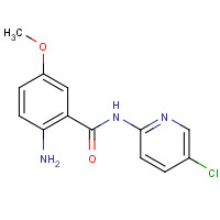 280773-17-3 2-Amino-N-(5-chloropyridin-2-yl)-5-methoxybenzamide chemical structure