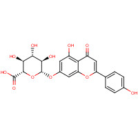 29741-09-1 Apigenin 7-O-b-glucuronide chemical structure