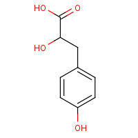 306-23-0 2-Hydroxy-3-(4-hydroxyphenyl)propanoic acid chemical structure