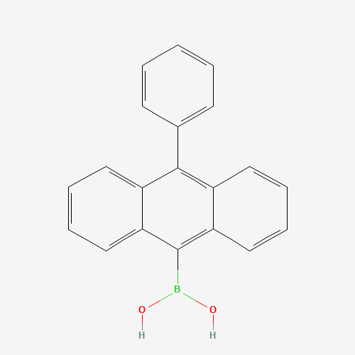 334658-75-2 (10-phenylanthracen-9-yl)boronic acid chemical structure