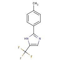 33469-18-0 2-(4-Methylphenyl)-4-(trifluoromethyl)-1H-imidazole chemical structure