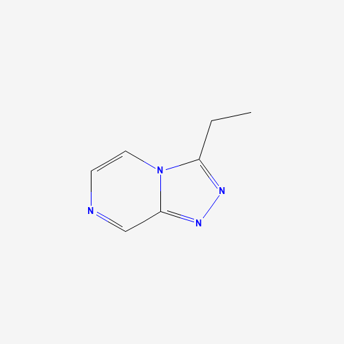 33590-18-0 3-ethyl-[1,2,4]triazolo[4,3-a]pyrazine chemical structure