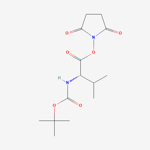 3392-12-9 Boc-Val-Osu chemical structure