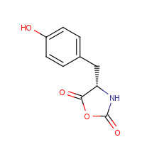 3415-08-5 (S)-4-(4-Hydroxybenzyl)oxazolidine-2,5-dione chemical structure