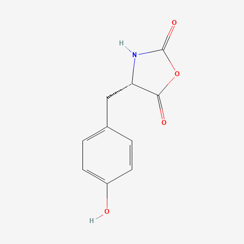 3415-08-5 (S)-4-(4-Hydroxybenzyl)oxazolidine-2,5-dione chemical structure