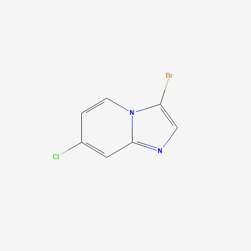 342613-67-6 3-Bromo-7-chloroimidazo[1,2-a]pyridine chemical structure