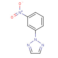 342623-98-7 2-(3-Nitrophenyl)-2H-1,2,3-triazole chemical structure