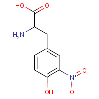 3604-79-3 3-Nitrotyrosine chemical structure