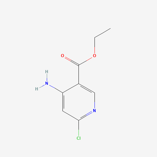 380626-81-3 ethyl 4-amino-6-chloronicotinate chemical structure