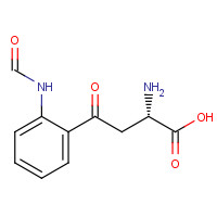3978-11-8 (S)-2-Amino-4-(2-formamidophenyl)-4-oxobutanoic acid chemical structure