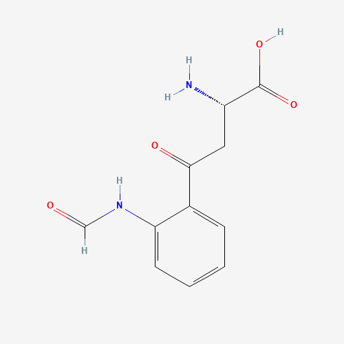 3978-11-8 (S)-2-Amino-4-(2-formamidophenyl)-4-oxobutanoic acid chemical structure