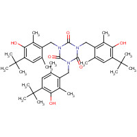 40601-76-1 Tris(4-tert-butyl-3-hydroxy-2,6-dimethylbenzyl) isocyanurate chemical structure