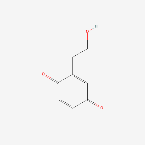 4082-30-8 hydroxyethyl-1,4-benzoquinone chemical structure