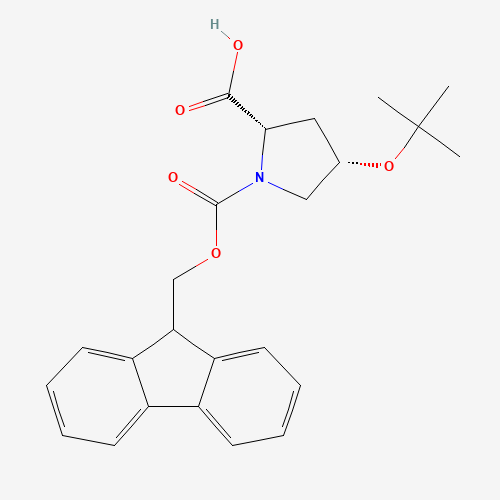 464193-92-8 Fmoc-O-tert-butyl-D-4-hydroxyproline chemical structure