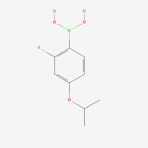 586389-90-4 (2-Fluoro-4-isopropoxyphenyl)boronic acid chemical structure