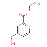 59663-96-6 Ethyl 4-(hydroxymethyl)picolinate chemical structure