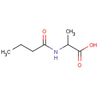 59875-04-6 2-BUTYRYLAMINOPROPIONIC ACID chemical structure