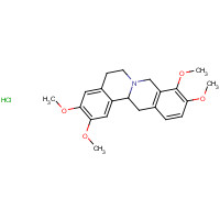 6024-85-7 2,3,9,10-tetramethoxy-6,8,13,13a-tetrahydro-5H-isoquinolino[2,1-b]isoquinoline hydrochloride chemical structure