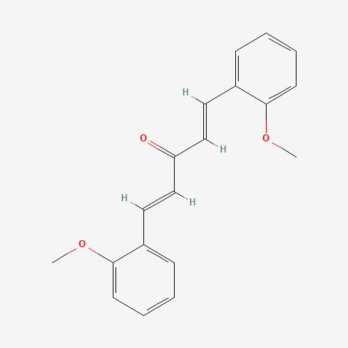 39777-61-2 (1E,4E)-1,5-Bis(2-methoxyphenyl)penta-1,4-dien-3-one chemical structure