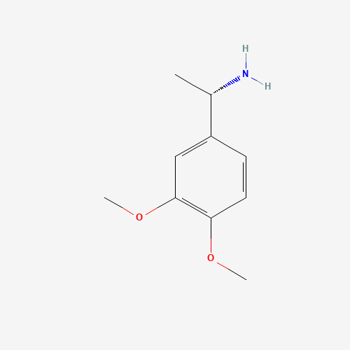 65451-89-0 (1s)-1-(3,4-dimethoxyphenyl)ethanamine chemical structure