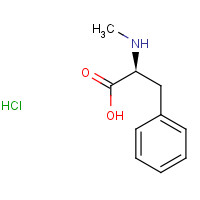 66866-67-9 (S)-2-(Methylamino)-3-phenylpropanoic acid hydrochloride chemical structure