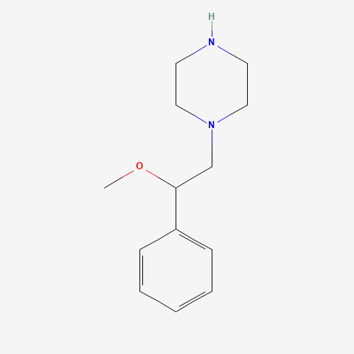 6722-54-9 1-(2-methoxyphenethyl)piperazine chemical structure