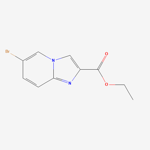 67625-37-0 ethyl 6-bromoimidazo[1,2-a]pyridine-2-carboxylate chemical structure