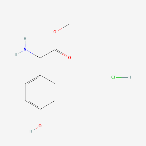 68697-60-9 METHYL DL-4-HYDROXYPHENYLGLYCINE HCL chemical structure