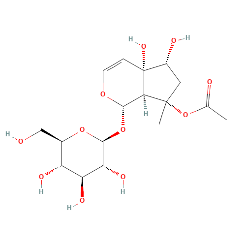 6926-14-3 8-O-acetylharpagide chemical structure