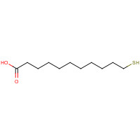 71310-21-9 11-Mercaptoundecanoic acid chemical structure