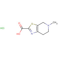 720720-96-7 5-methyl-4,5,6,7-tetrahydrothiazolo[5,4-c]pyridine-2-carboxylic acid hydrochloride chemical structure