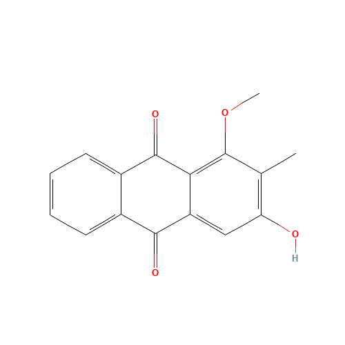 7460-43-7 Rubiadin 1-methyl ether chemical structure