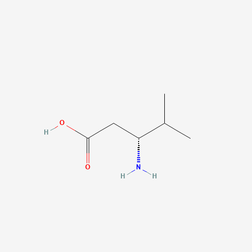 75992-50-6 (r)-3-amino-4-methylpentanoic acid chemical structure