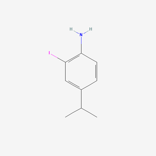 76842-15-4 2-iodo-4-isopropylaniline chemical structure