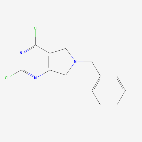 779323-58-9 6-Benzyl-2,4-dichloro-6,7-dihydro-5H-pyrrolo[3,4-d]pyrimidine chemical structure