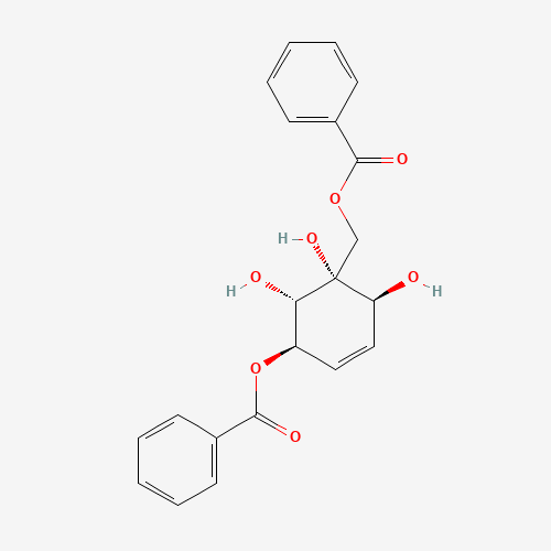 78804-17-8 ((1R,2S,5R,6S)-5-(Benzoyloxy)-1,2,6-trihydroxycyclohex-3-en-1-yl)methyl benzoate chemical structure